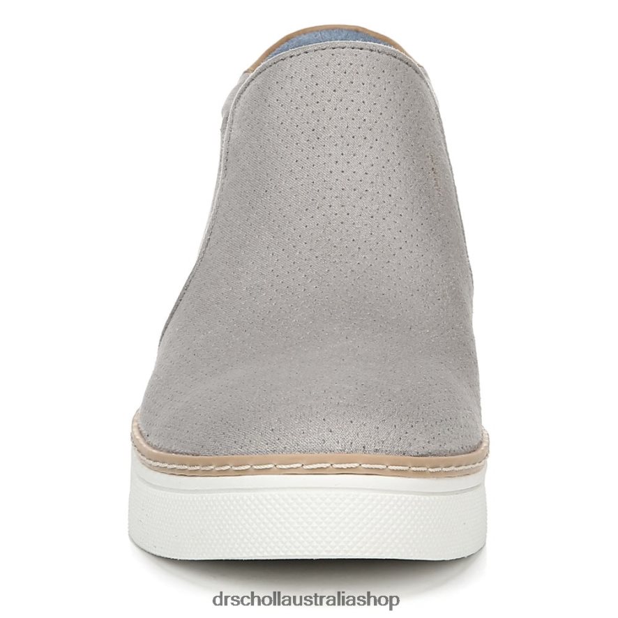 If Only Wedge Sneaker Unisex Dr. Scholl\'s 4Z4JXV59 Soft Grey Microfiber Perf
