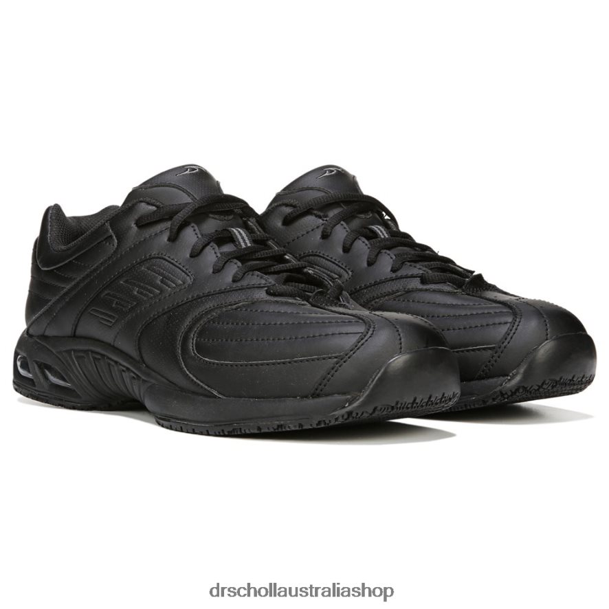 Cambridge II Slip Resistant Sneaker Unisex Dr. Scholl's 4Z4JXV287 Black Leather