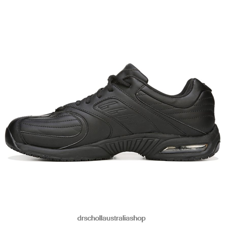 Cambridge II Slip Resistant Sneaker Unisex Dr. Scholl\'s 4Z4JXV287 Black Leather