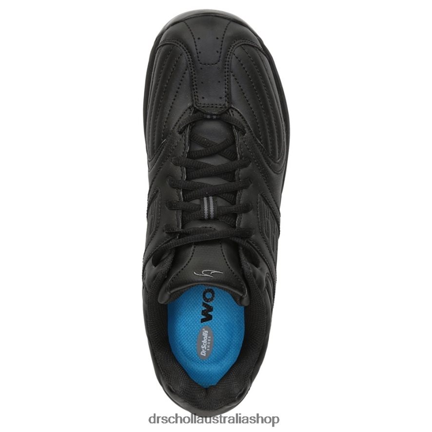 Cambridge II Slip Resistant Sneaker Unisex Dr. Scholl\'s 4Z4JXV287 Black Leather
