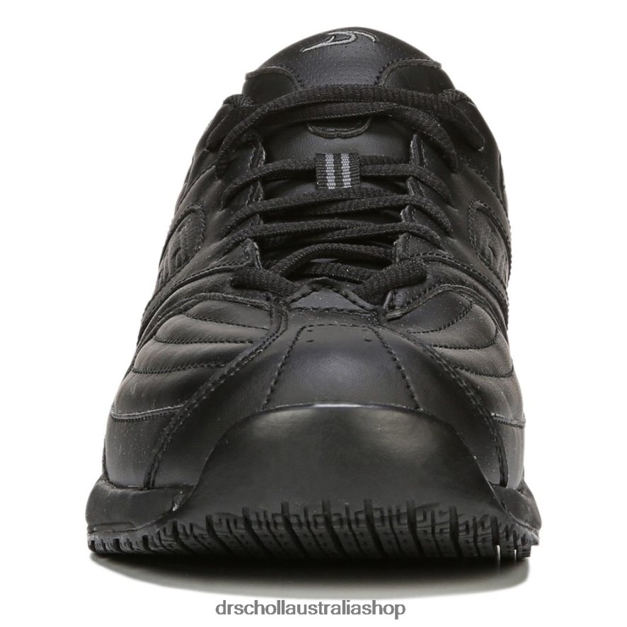 Cambridge II Slip Resistant Sneaker Unisex Dr. Scholl\'s 4Z4JXV287 Black Leather