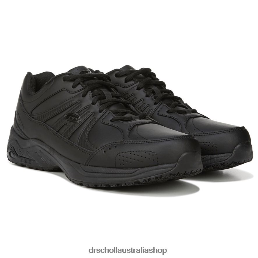 Titan 2 Slip Resistant Sneaker Unisex Dr. Scholl's 4Z4JXV291 Black Leather