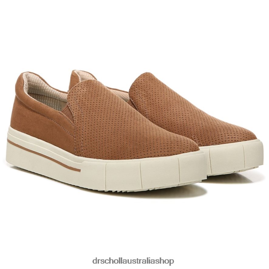 Happiness Lo Slip On Sneaker Unisex Dr. Scholl's 4Z4JXV80 Brown Fabric