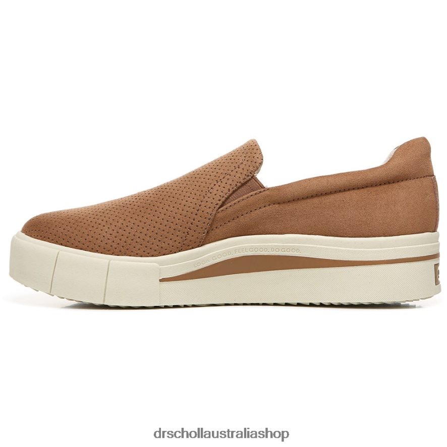 Happiness Lo Slip On Sneaker Unisex Dr. Scholl\'s 4Z4JXV80 Brown Fabric