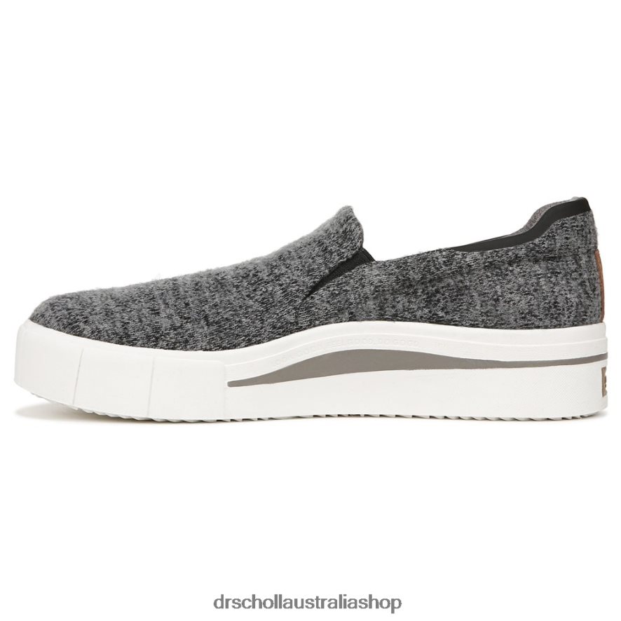 Happiness Lo Slip On Sneaker Unisex Dr. Scholl\'s 4Z4JXV82 Dark Grey Fabric