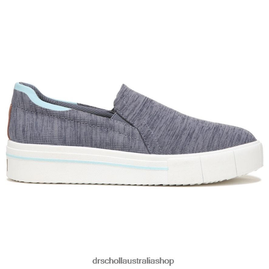 Happiness Lo Slip On Sneaker Unisex Dr. Scholl\'s 4Z4JXV83 Dark Blue Fabric