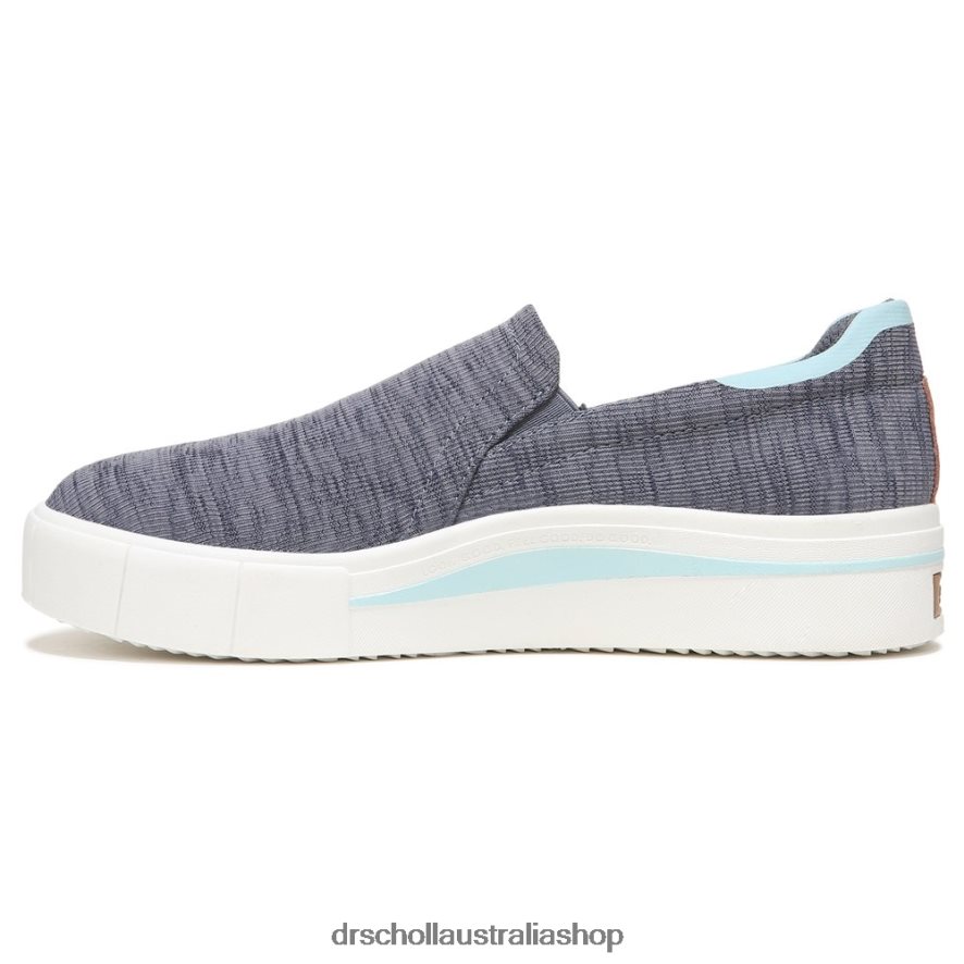 Happiness Lo Slip On Sneaker Unisex Dr. Scholl\'s 4Z4JXV83 Dark Blue Fabric
