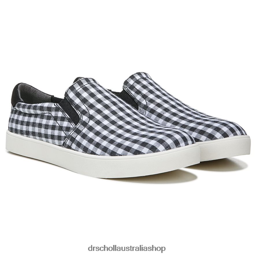 Madison Slip On Sneaker Unisex Dr. Scholl's 4Z4JXV40 Black Gingham