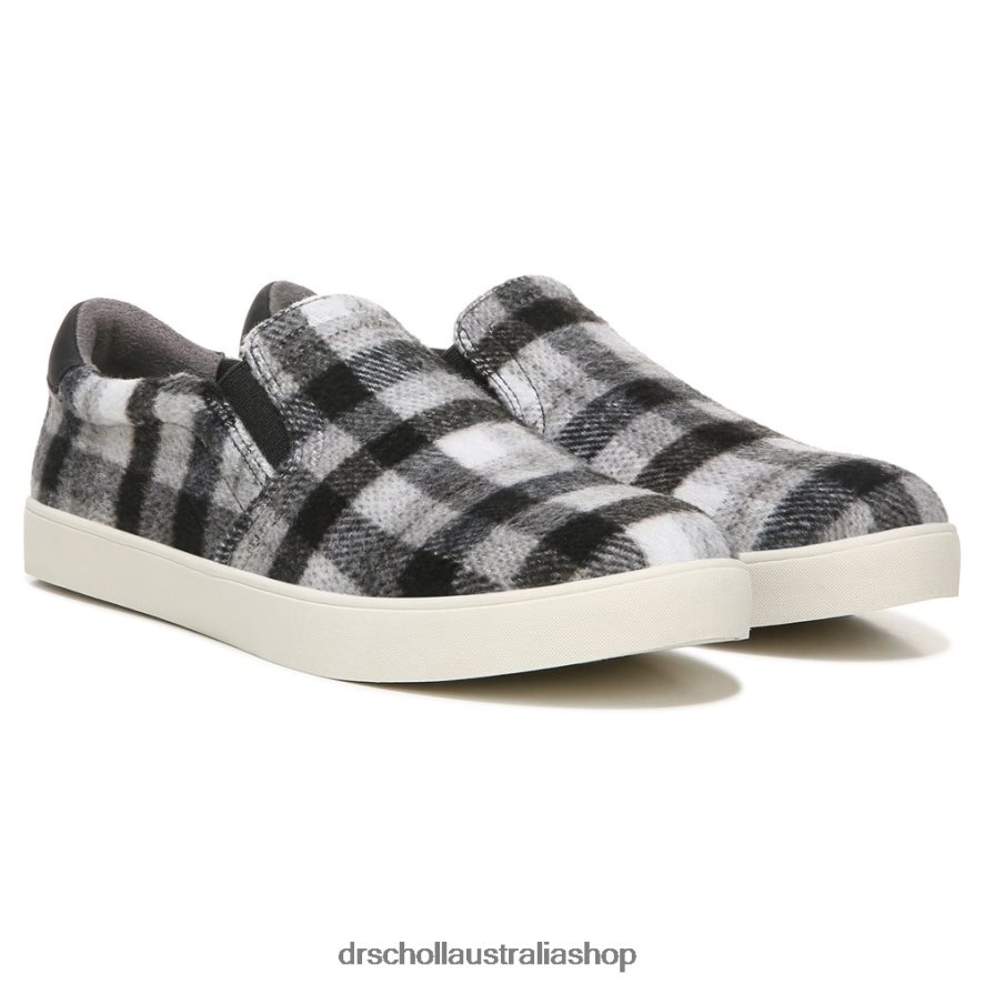 Madison Slip On Sneaker Unisex Dr. Scholl's 4Z4JXV41 Black Flannel