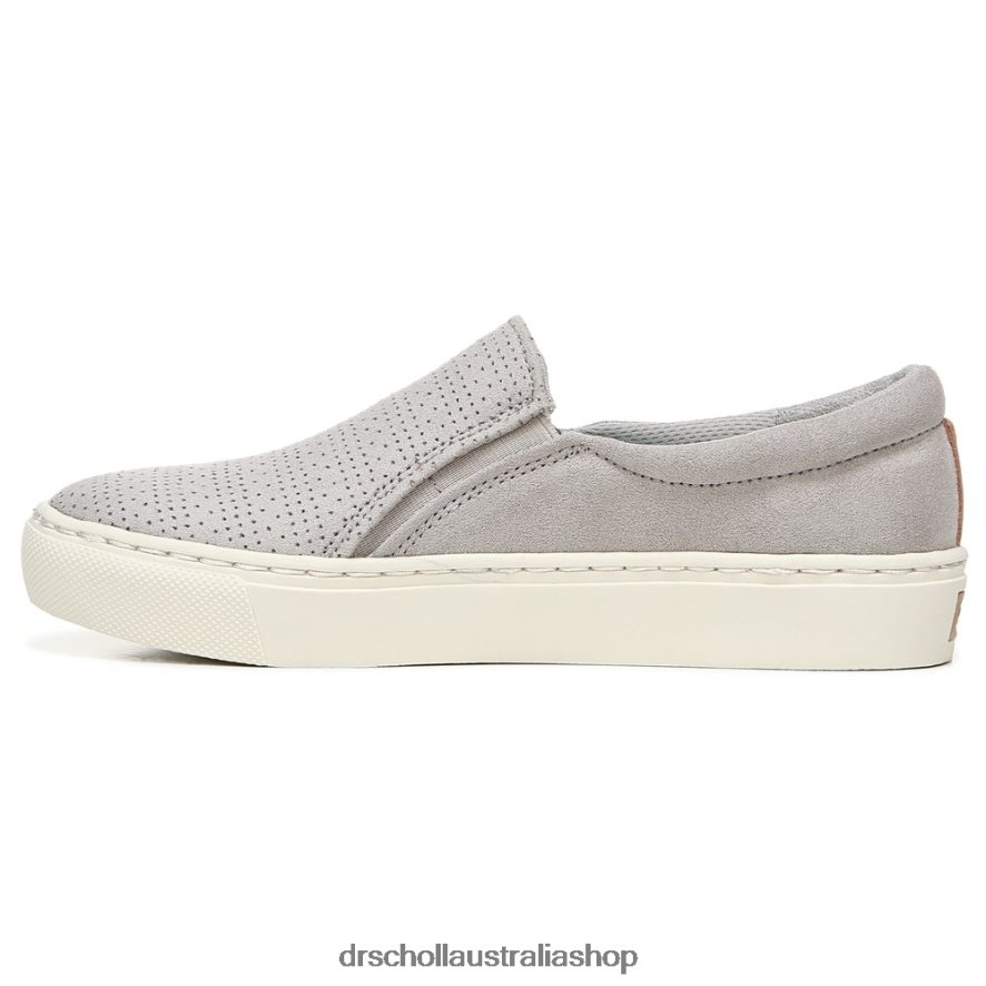 No Chill Slip On Sneaker Unisex Dr. Scholl\'s 4Z4JXV220 Soft Grey Microfiber