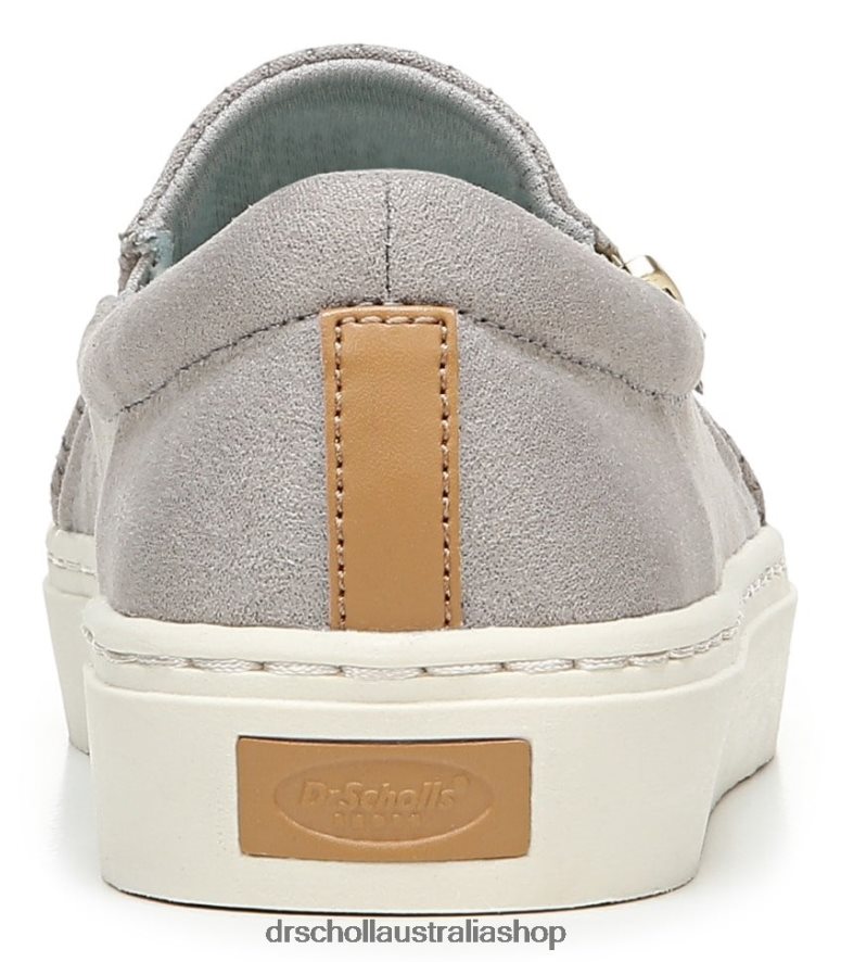 No Chill Slip On Sneaker Unisex Dr. Scholl\'s 4Z4JXV220 Soft Grey Microfiber