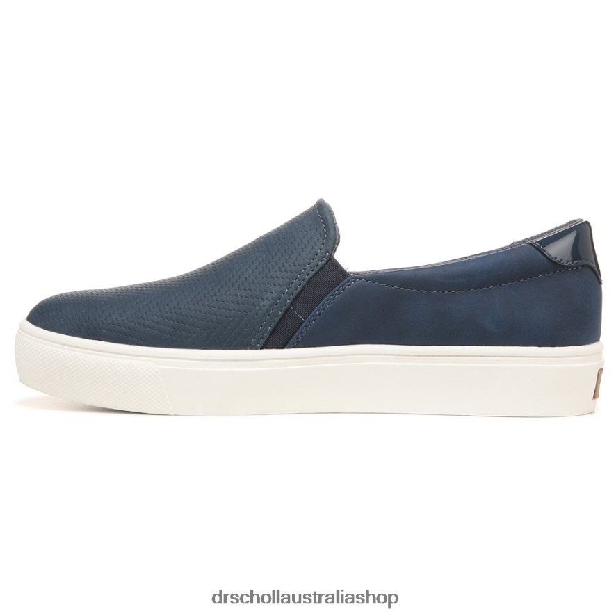 Nova Slip On Sneaker Unisex Dr. Scholl\'s 4Z4JXV62 Navy Blue Synthetic
