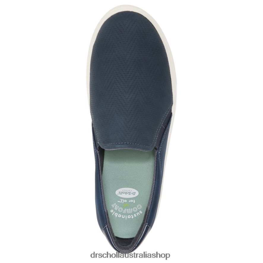 Nova Slip On Sneaker Unisex Dr. Scholl\'s 4Z4JXV62 Navy Blue Synthetic