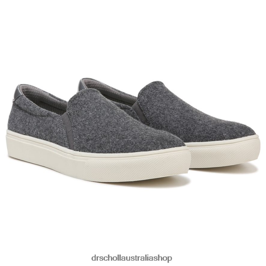 Nova Slip On Sneaker Unisex Dr. Scholl's 4Z4JXV67 Dark Grey Fabric