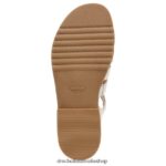 A Ok Gladiator Sandal Unisex Dr. Scholl's 4Z4JXV206 White - Image 7