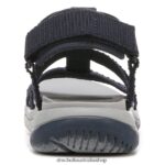Adalia Sandal Unisex Dr. Scholl's 4Z4JXV171 Navy Fabric - Image 6