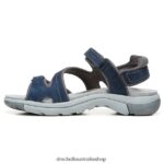 Adelle Sandal Unisex Dr. Scholl's 4Z4JXV158 Elegant Navy Suede - Image 3