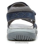 Adelle Sandal Unisex Dr. Scholl's 4Z4JXV158 Elegant Navy Suede - Image 6