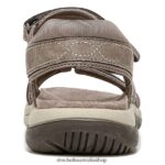 Adelle Sandal Unisex Dr. Scholl's 4Z4JXV159 Malt Taupe Suede - Image 6