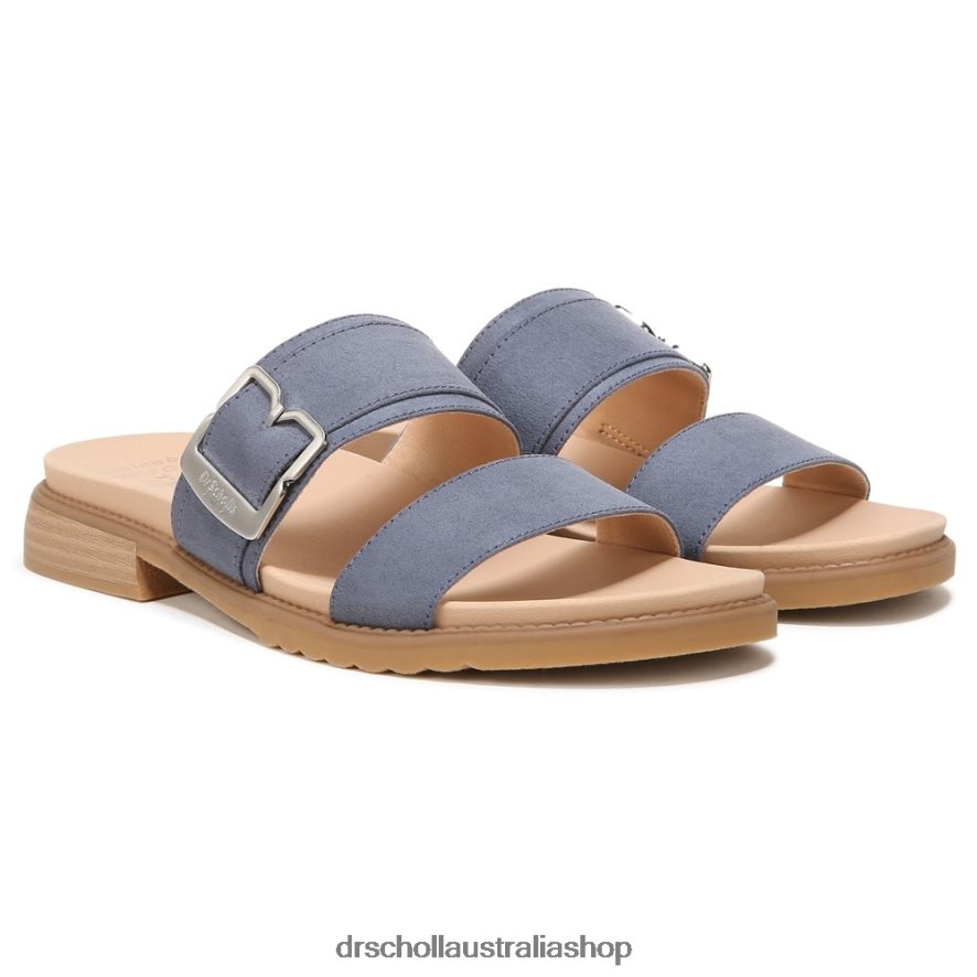 alyssa_slide_sandal_unisex_dr_scholls_4z4jxv215_oxide_blue_synthetic.jpg Alyssa Slide Sandal Unisex Dr. Scholl's 4Z4JXV215 Oxide Blue Synthetic - Image 1