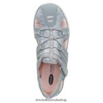 Andrews Fisherman Sandal Unisex Dr. Scholl's 4Z4JXV196 Grey Fabric - Image 4