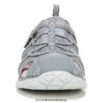 Andrews Fisherman Sandal Unisex Dr. Scholl's 4Z4JXV196 Grey Fabric - Image 5
