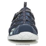 Andrews Fisherman Sandal Unisex Dr. Scholl's 4Z4JXV197 Navy Fabric - Image 5