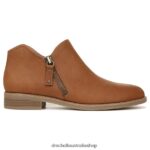 Avenue Zip Ankle Bootie Unisex Dr. Scholl's 4Z4JXV99 Brown Leather - Image 2
