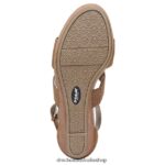 Barton Wedge Sandal Unisex Dr. Scholl's 4Z4JXV164 Saddle Snake Print - Image 7