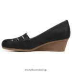 Be Free Wedge Unisex Dr. Scholl's 4Z4JXV240 Black Fabric - Image 3