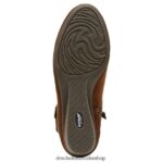 Berlin Wedge Bootie Unisex Dr. Scholl's 4Z4JXV241 Copper Brown Fabric - Image 7