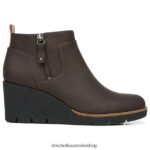 Bianca Wedge Bootie Unisex Dr. Scholl's 4Z4JXV129 Brown - Image 2