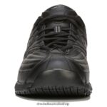 Cambridge II Slip Resistant Sneaker Unisex Dr. Scholl's 4Z4JXV287 Black Leather - Image 5