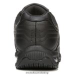 Cambridge II Slip Resistant Sneaker Unisex Dr. Scholl's 4Z4JXV287 Black Leather - Image 6
