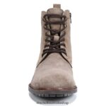 Cavalry Zip Boot Unisex Dr. Scholl's 4Z4JXV283 Olive Leather - Image 5