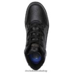 Charge Slip Resistant Work Boot Unisex Dr. Scholl's 4Z4JXV294 Black Leather - Image 4