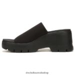 Check Doubts Platform Sandal Unisex Dr. Scholl's 4Z4JXV222 Black - Image 3