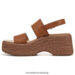 Delaney Wedge Sandal Unisex Dr. Scholl's 4Z4JXV236 Honey - Image 3