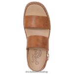 Delaney Wedge Sandal Unisex Dr. Scholl's 4Z4JXV236 Honey - Image 4