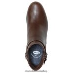 Double Wedge Bootie Unisex Dr. Scholl's 4Z4JXV127 Copper Brown - Image 4