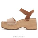 Dublin Platform Sandal Unisex Dr. Scholl's 4Z4JXV238 Light Brown - Image 3
