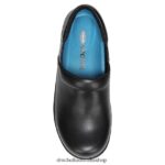 Dynamo Slip Resistant Clog Unisex Dr. Scholl's 4Z4JXV153 Black Leather - Image 4