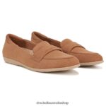 Emilia Loafer Unisex Dr. Scholl's 4Z4JXV46 Brown Fabric