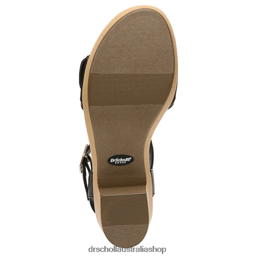 Felicity Too Block Heel Sandal Unisex Dr. Scholl's 4Z4JXV160 Black Synthetic - Image 7