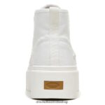 For Now Hi Top Platform Sneaker Unisex Dr. Scholl's 4Z4JXV226 White Fabric - Image 6