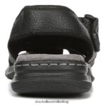 Gaston Sandal Unisex Dr. Scholl's 4Z4JXV272 Black - Image 6