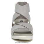 Golden Hour Gladiator Sandal Unisex Dr. Scholl's 4Z4JXV234 Soft Grey Microfiber - Image 5