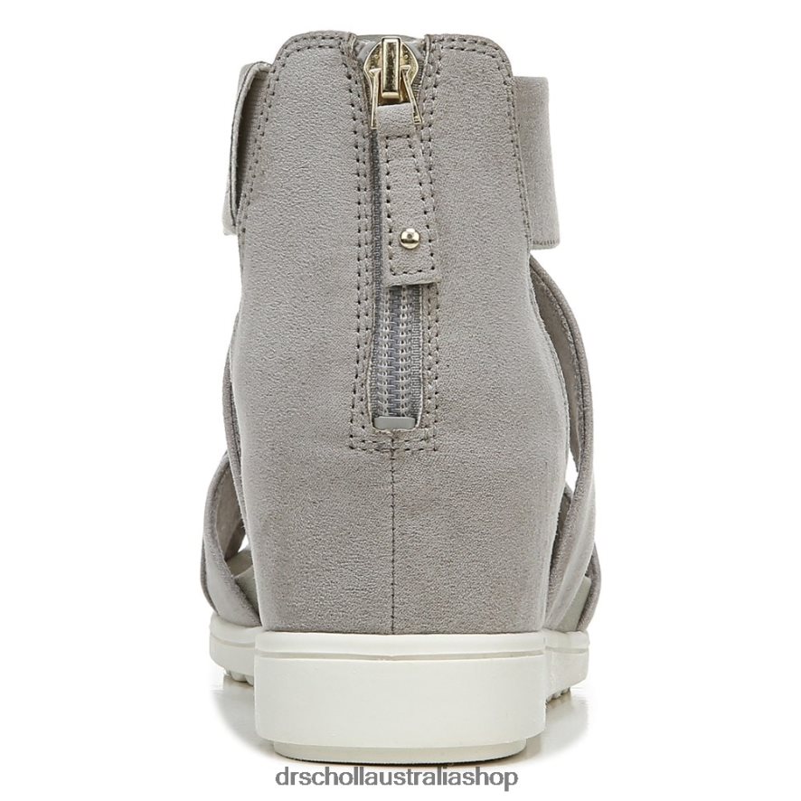Golden Hour Gladiator Sandal Unisex Dr. Scholl's 4Z4JXV234 Soft Grey Microfiber - Image 6