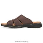 Gordon Slide Sandal Unisex Dr. Scholl's 4Z4JXV269 Briar Brown - Image 3