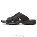Gordon Slide Sandal Unisex Dr. Scholl's 4Z4JXV270 Black - Image 3